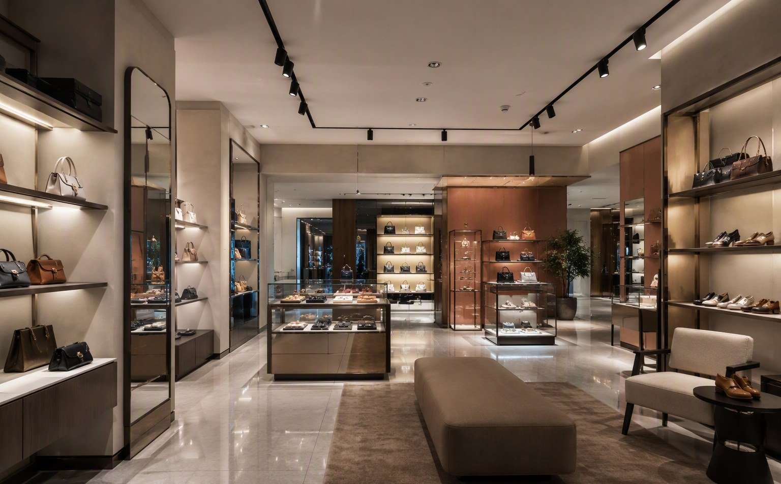 Premium Retail Showroom Lighting